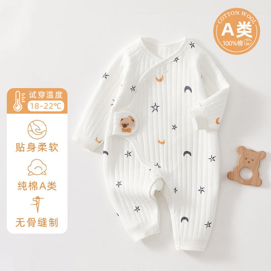 Newborn Baby Autumn and Winter Jumpsuit